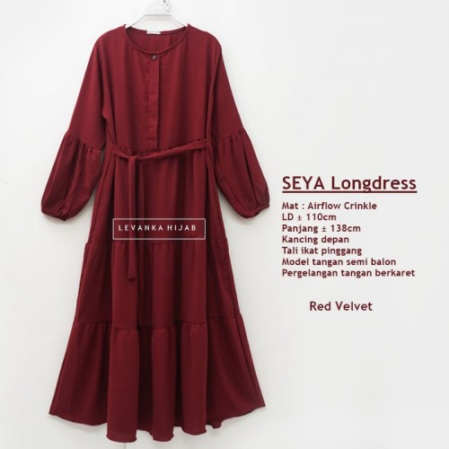 SEYA-017 Longdress Airflow Crinkle